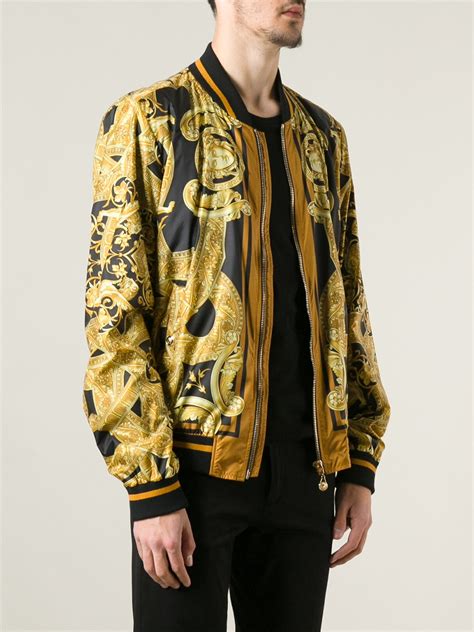 men versace jacket on|versace bomber jackets for men.